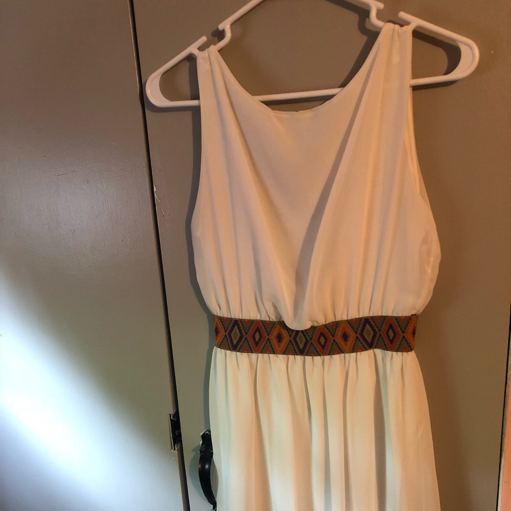 White dress